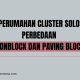 paving block perumahan cluster solo