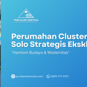 perumahan cluster solo strategis eksklusif