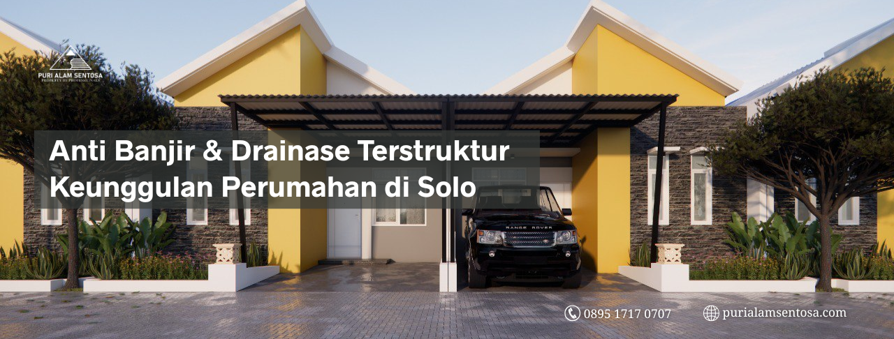 perumahan di solo banjir