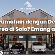 Perumahan Desain Korea di Solo (1) Perumahan Desain Korea di Solo
