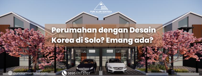 Perumahan Desain Korea di Solo