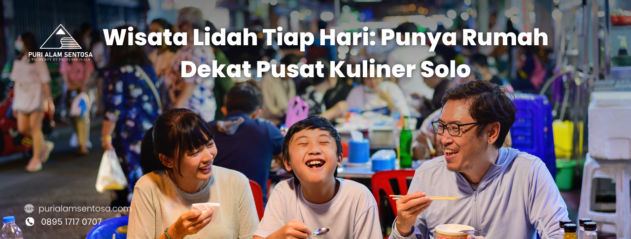 Rumah Dekat Pusat Kuliner Solo