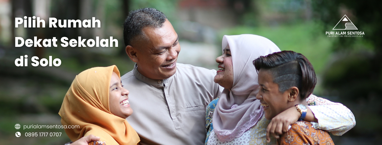 Rumah Dekat Sekolah di Solo