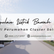 listrik bawah tanah di perumahan cluster solo