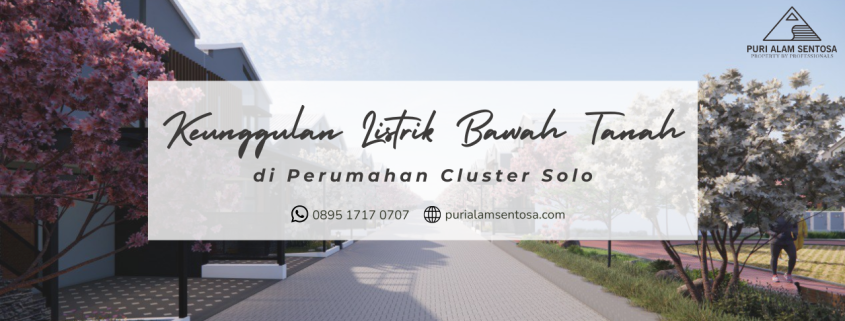 listrik bawah tanah di perumahan cluster solo
