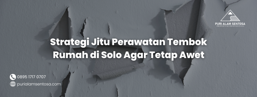 perawatan tembok rumah di Solo
