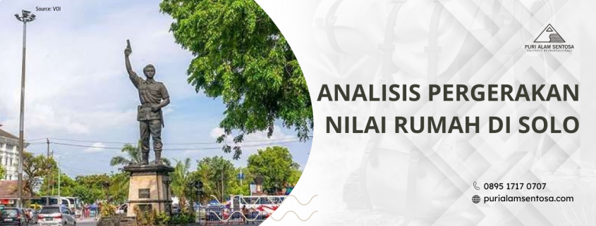 pergerakan nilai rumah di solo