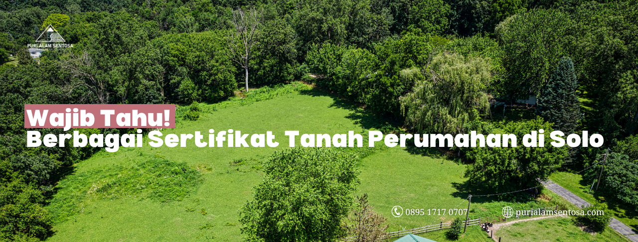 sertifikat tanah perumahan di solo