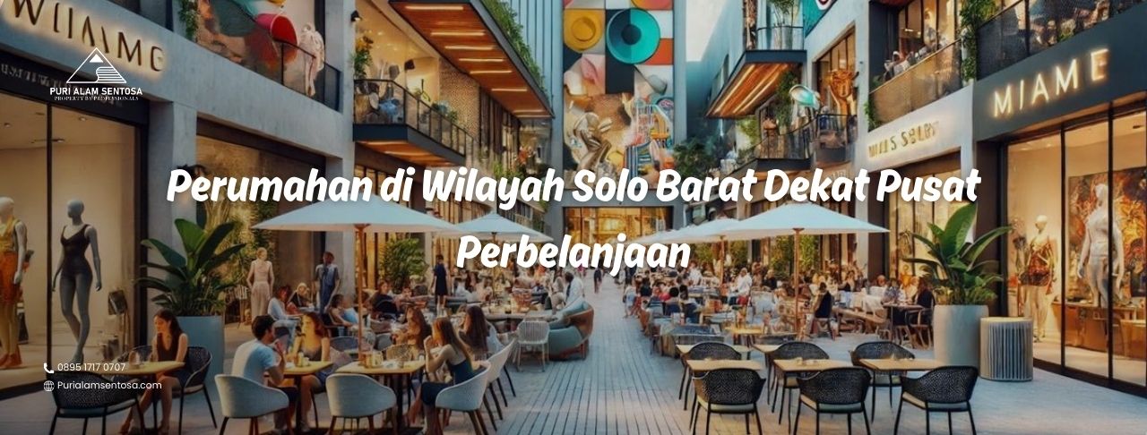Perumahan di Solo dekat pusat perbelanjaan
