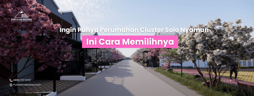 perumahan cluster solo nyaman