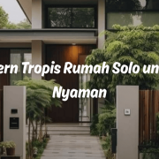 trend modern tropis rumah Solo