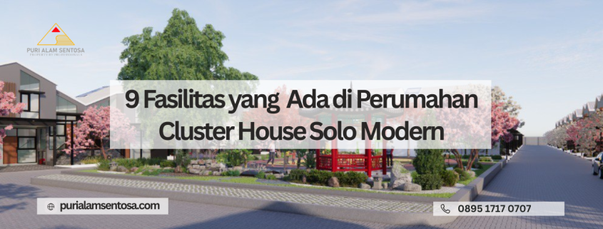 Fasilitas Cluster House di Solo