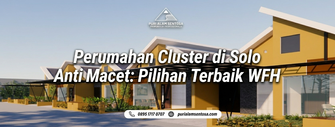 Perumahan Cluster di Solo Anti Macet