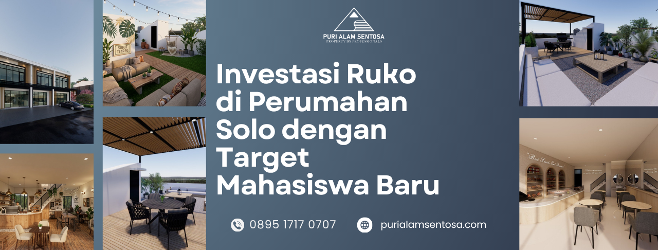 Ruko di Perumahan Solo