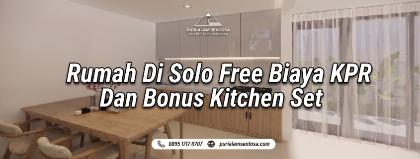 Rumah Di Solo Free KPR