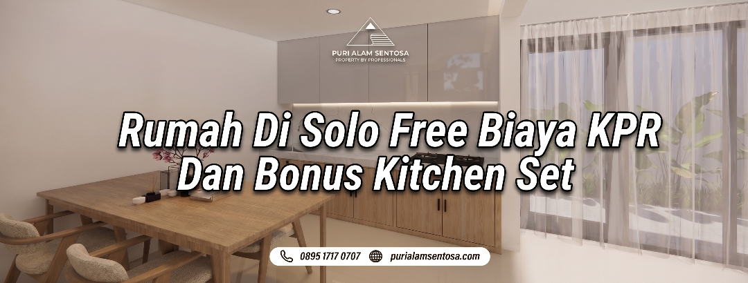 Rumah Di Solo Free KPR