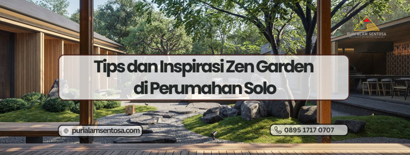 inspirasi zen garden perumahan solo
