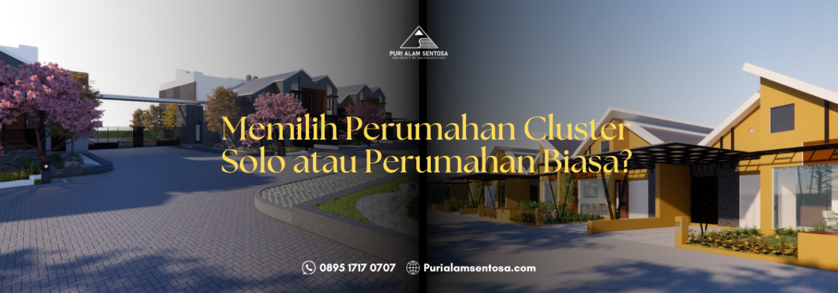memilih perumahan cluster solo