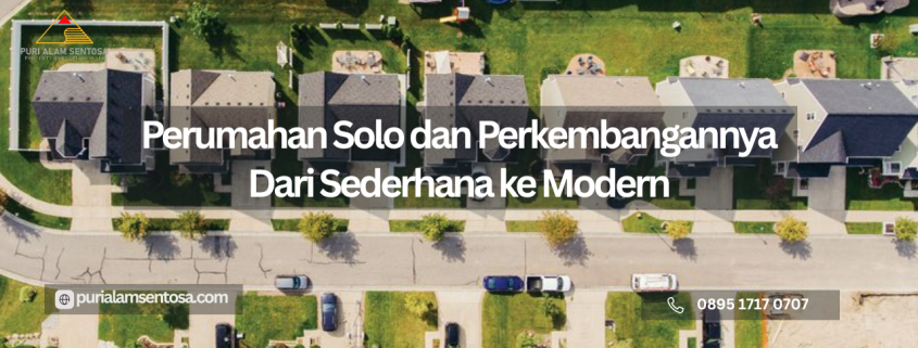 perkembangan perumahan solo