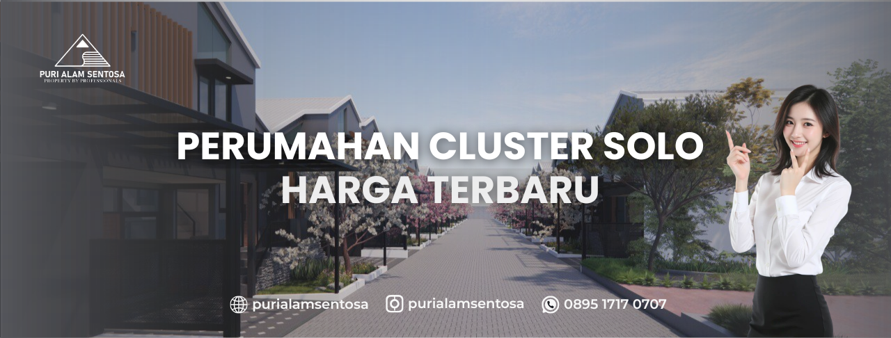 perumahan cluster solo harga terbaru