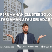 perumahan cluster solo investasi aman