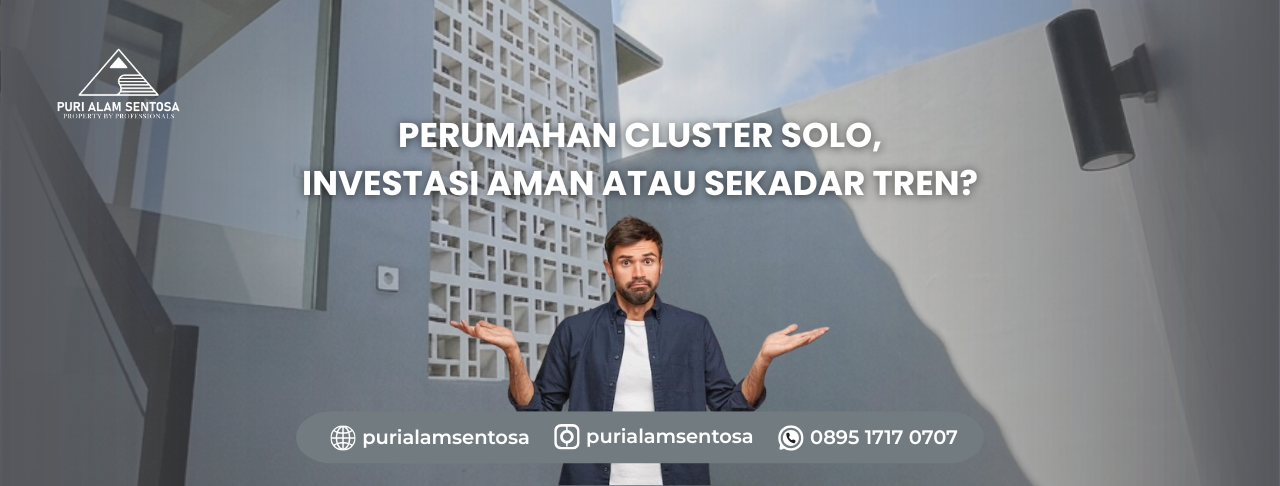perumahan cluster solo investasi aman
