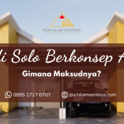 rumah di solo berkonsep apartemen