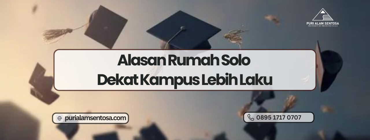 rumah solo dekat kampus