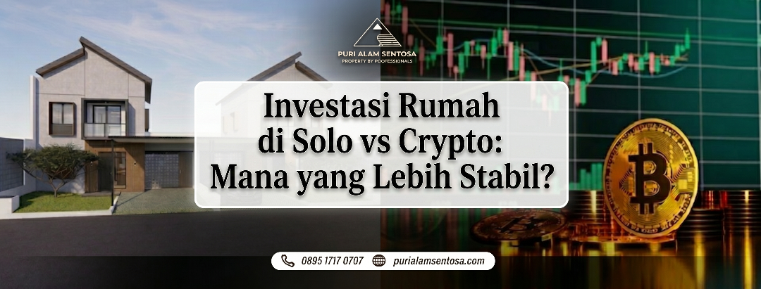 Investasi Rumah di Solo vs Crypto Mana yang Lebih Stabil