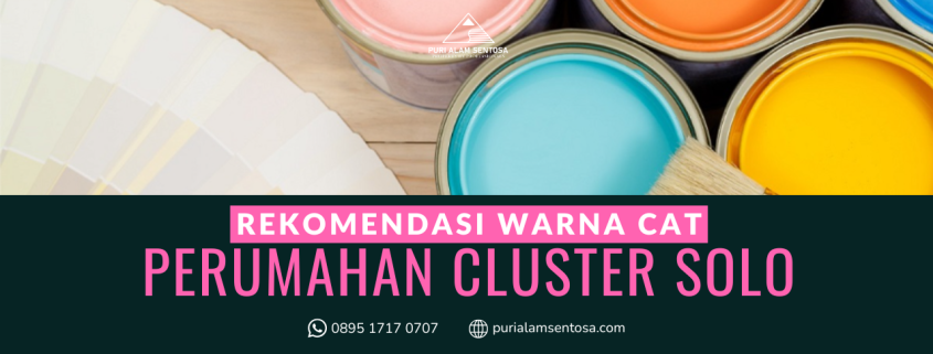 cat perumahan cluster solo