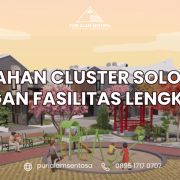 perumahan cluster solo best