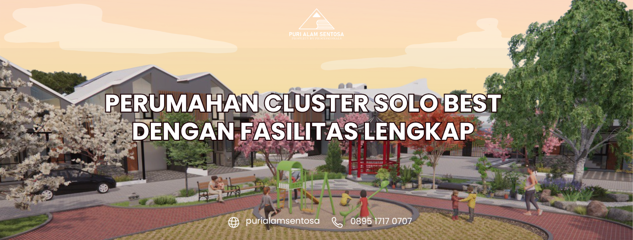 perumahan cluster solo best