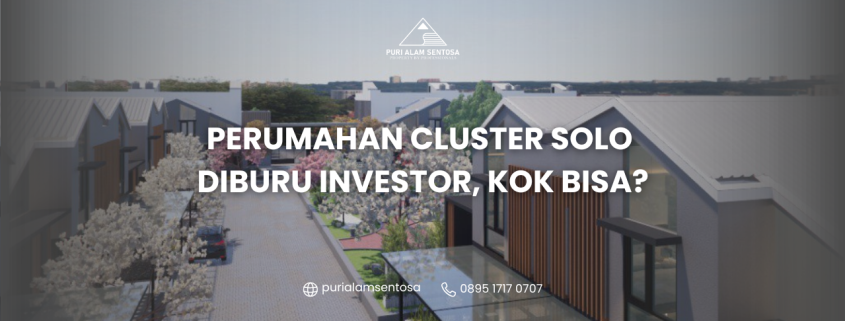 perumahan cluster solo diburu investor
