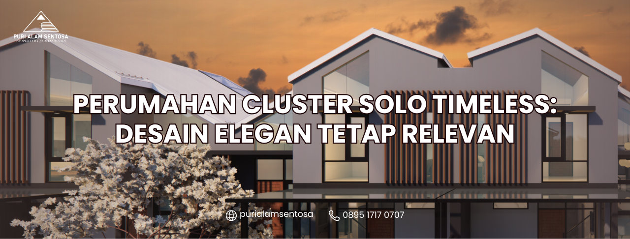 perumahan cluster solo timeless