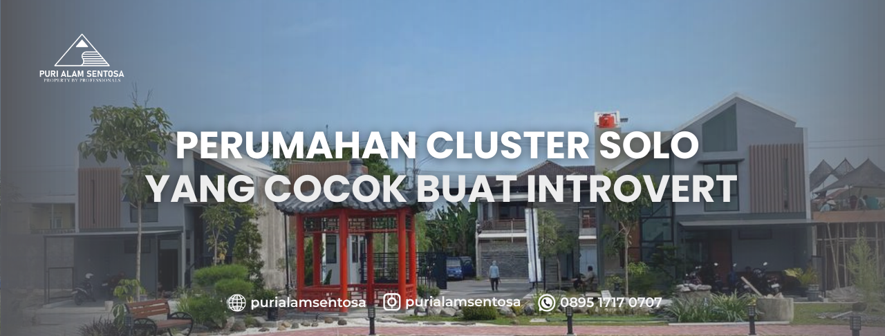 perumahan cluster solo yang cocok