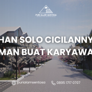 perumahan solo cicilannya masih aman