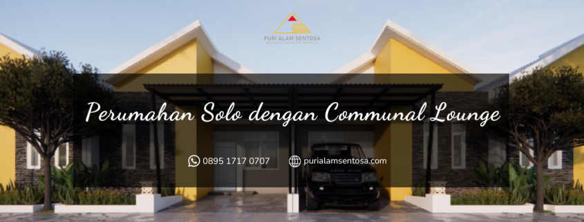 perumahan solo dengan communal
