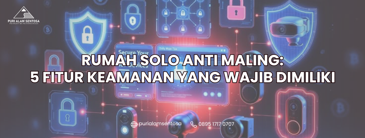 rumah solo anti maling