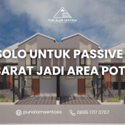 rumah solo untuk passive income