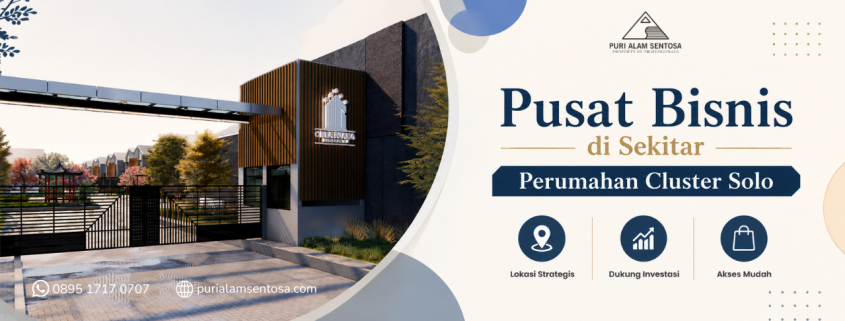 sekitar perumahan cluster solo