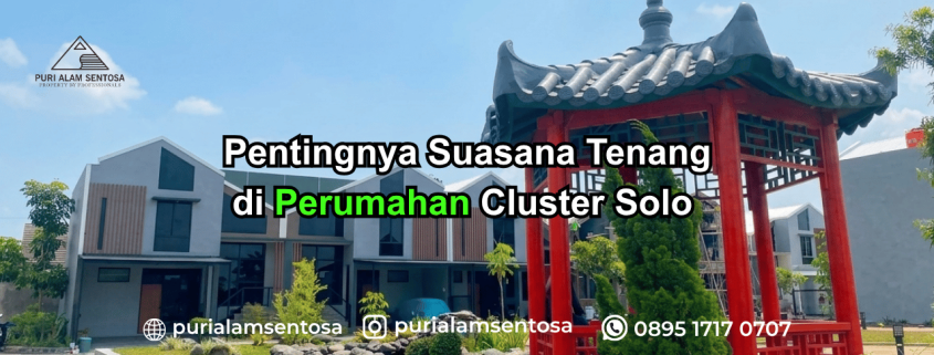 tenang perumahan cluster Solo
