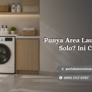 Area Laundry di Perumahan Solo