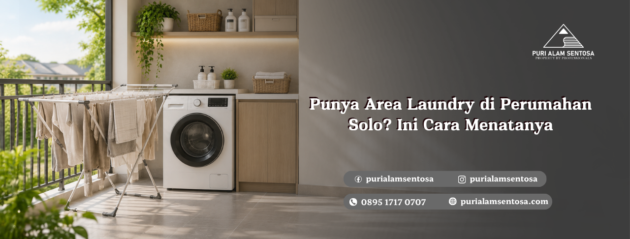 Area Laundry di Perumahan Solo