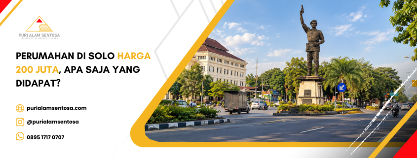 Perumahan di Solo Harga 200 Juta, Apa Saja yang Didapat?