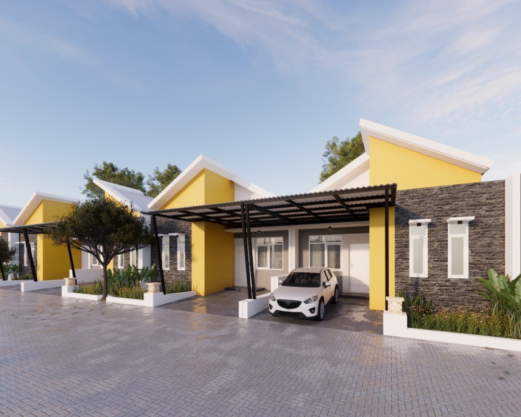 Rumah satu lantai Citra Buana Residence