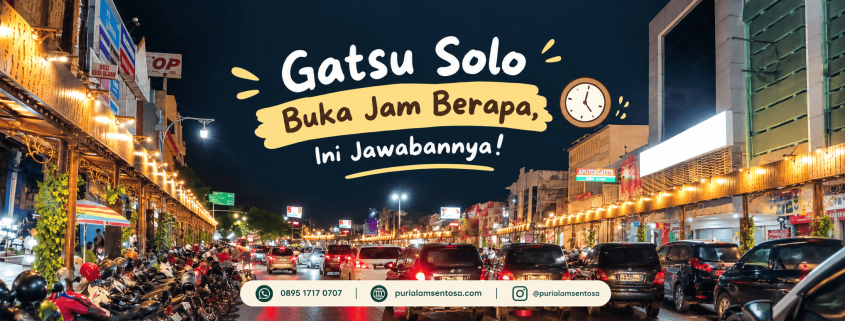 suasana koridor gatsu solo pada malam hari