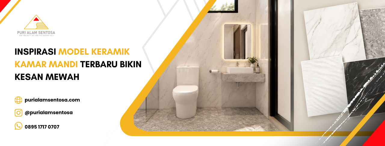 Gambaran model keramik kamar mandi terbaru