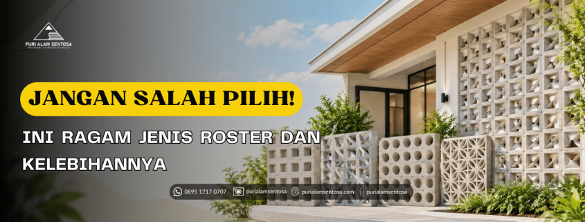 ragam jenis roster
