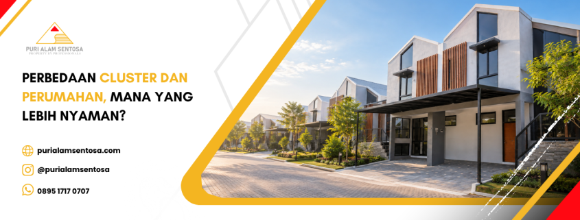 Perbedaan Cluster dan Perumahan, Mana yang Lebih Nyaman?