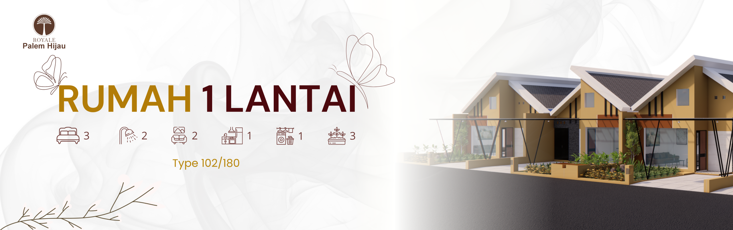 rumah 1 lantai RPH